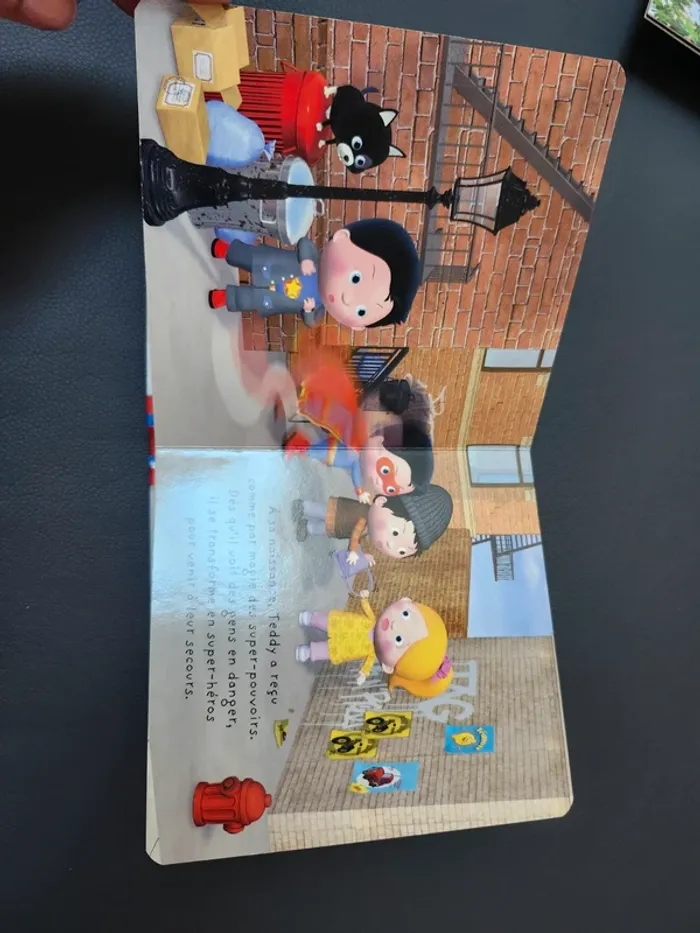 Livre enfant p'tit héros numéro 5 super héros fleurus - photo numéro 9
