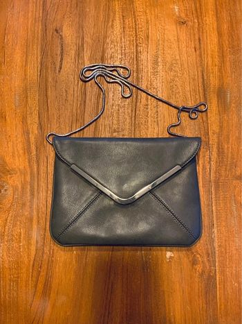 Sac pochette main ou épaule ONLY gris