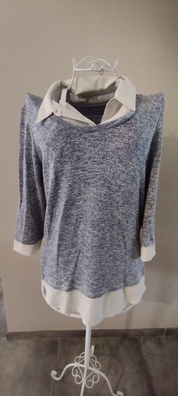 Pull avec col