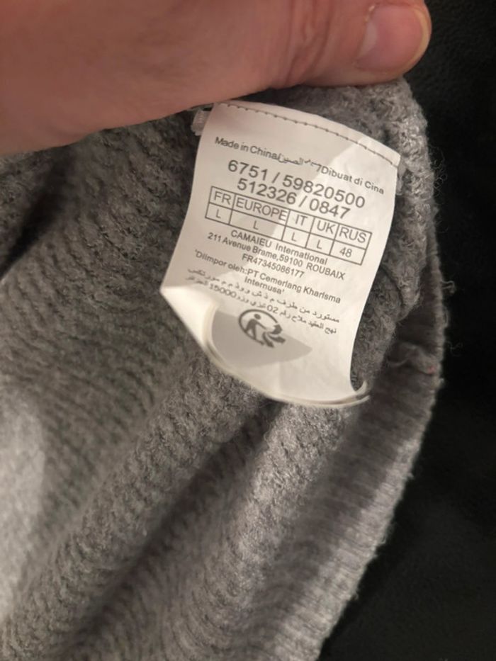 Pull large et court Camaïeu - photo numéro 5