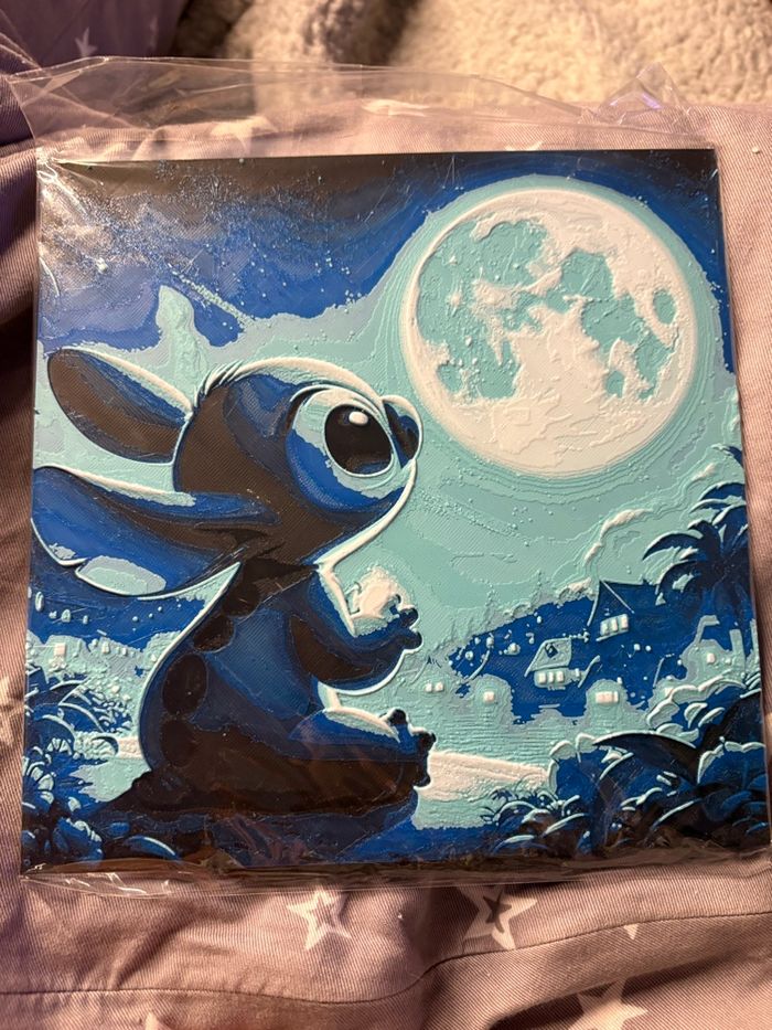 Plaque décorative stitch