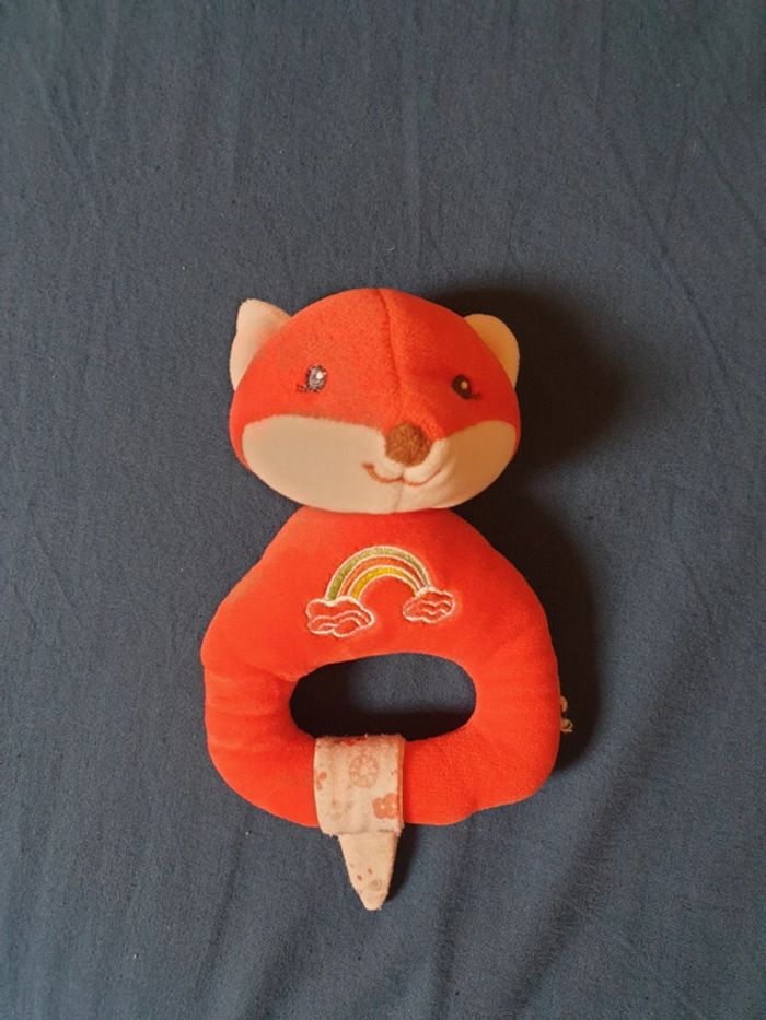 Hochet en peluche Gispsy le Renard