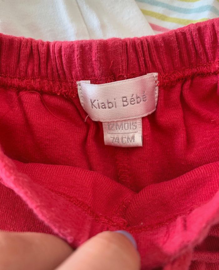 Ensemble short et 2 t-shirts - photo numéro 2