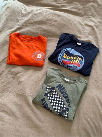 Lot de 3 t-shirts à manches longues