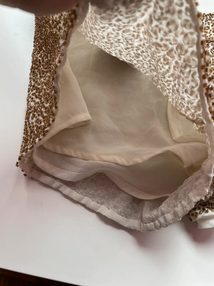 Short brodé de perles taille xs deby debo - photo numéro 7