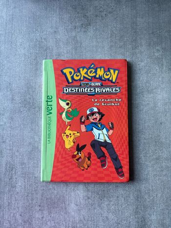 Livre Pokémon, noir et blanc la revanche de guikui