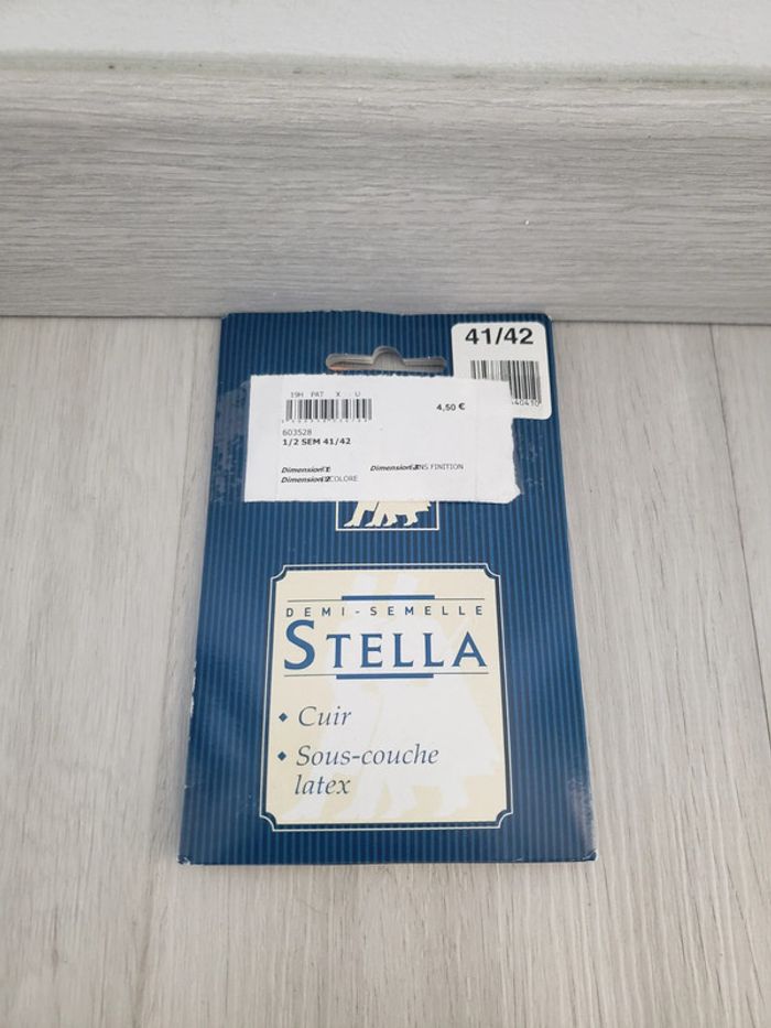 Demi semelle en cuir Stella Famaco taille 41-42 - photo numéro 2