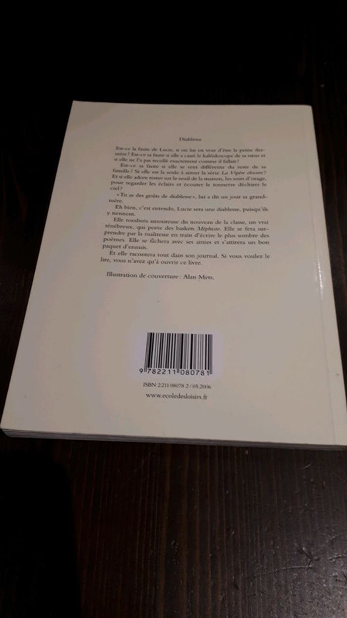 Livre diablesse - photo numéro 2