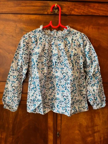 Blouse liberty Jacadi 8 ans parfait état