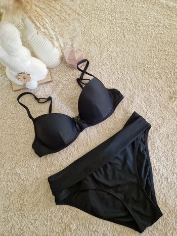 Maillot 2 pièces noir_T.M