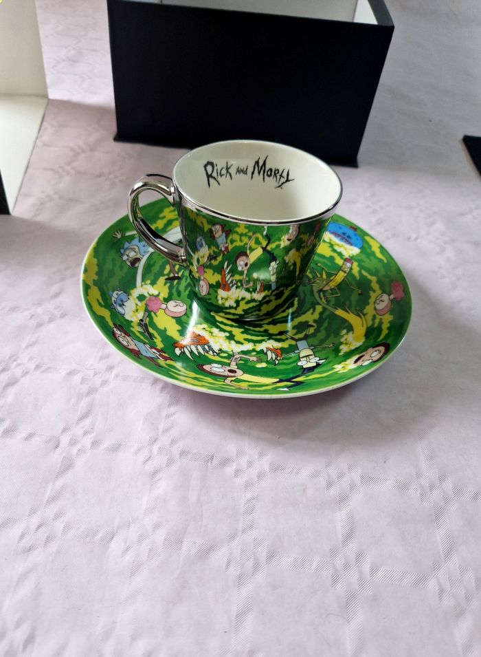 Coffret , tasse / mug , collector , Rick and morty , spécial édition collector porcelaine - photo numéro 8