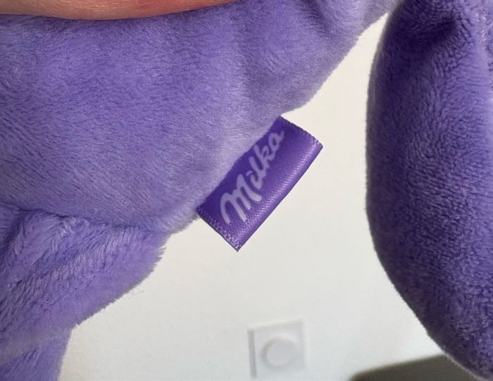 Peluche Lapin Milka Violet - photo numéro 3