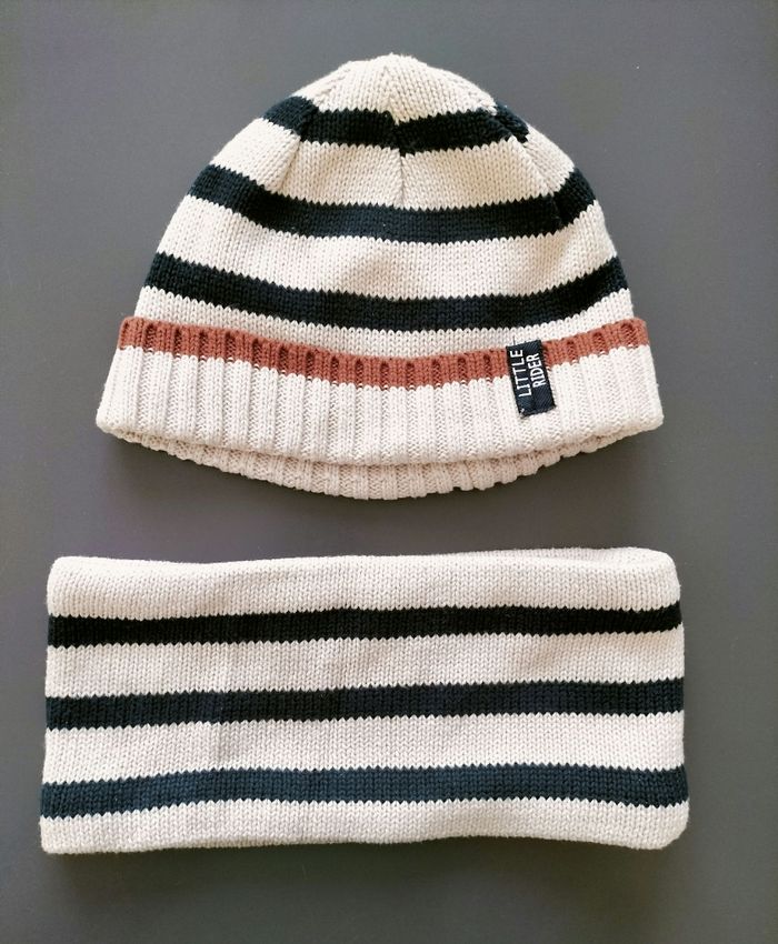 Ensemble bonnet / snood