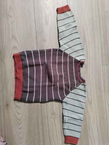 Pull à rayures