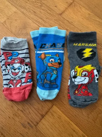Lot 3 paires de chaussettes Paw Patrol 27-30
