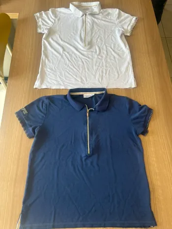 Lot de 2 polos les tropeziennes taille L