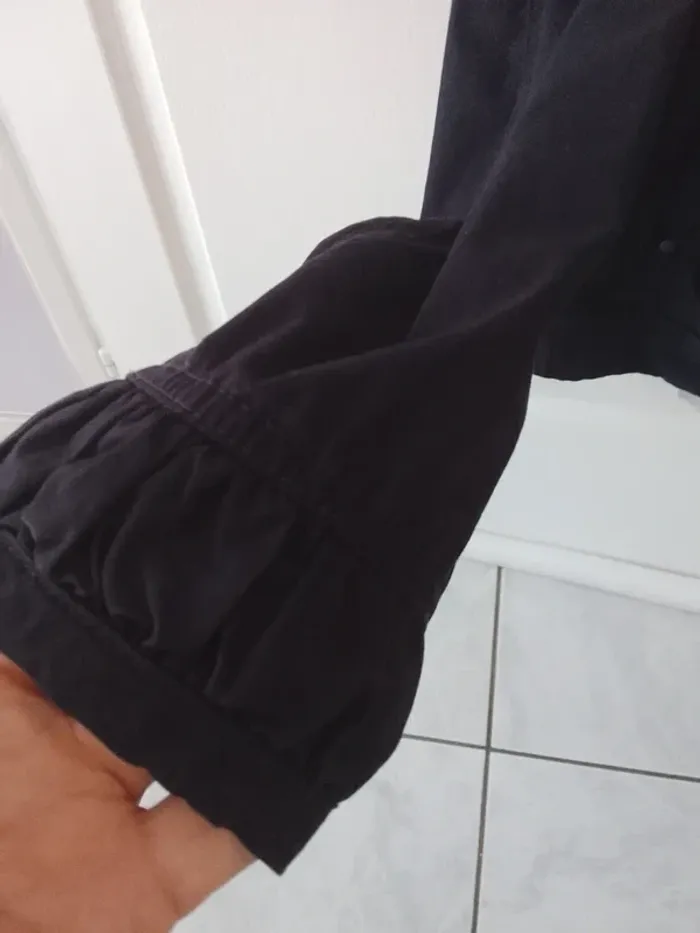 Veste violine en coton - photo numéro 4