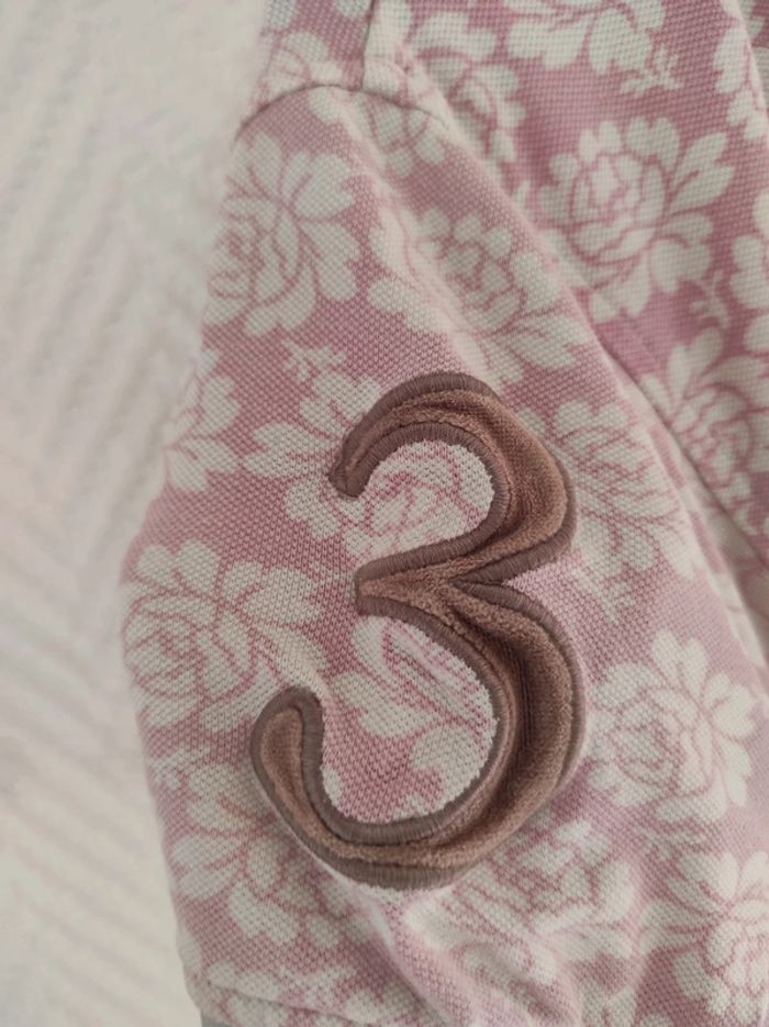 Polo joules rose et blanc 9/10 ans - photo numéro 12