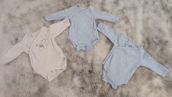 lot de 3 bodies de la marque Mes Petits Cailloux