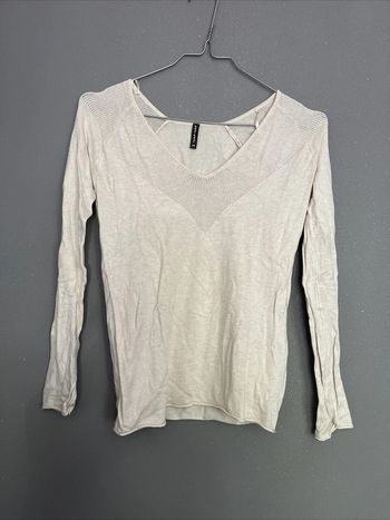 Haut Pull Beige Naf Naf TXS