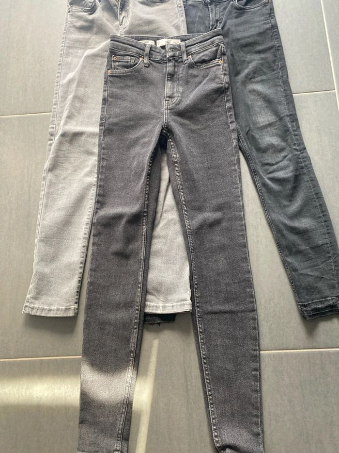 Lot de 3 jeans fille 11-12 ans - photo numéro 2
