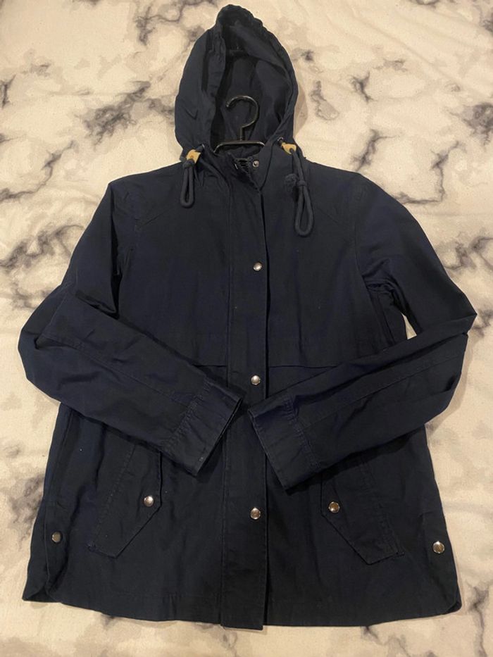 Parka bleu marine Mim