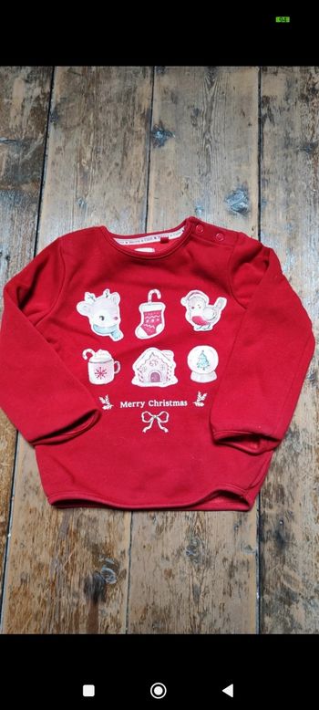 Sweat bébé noël
