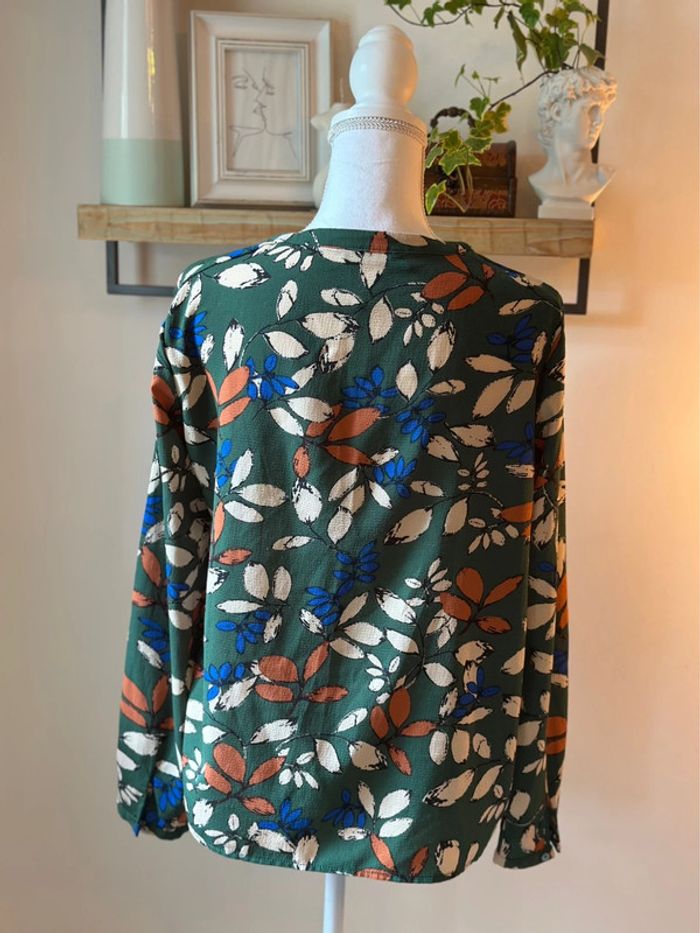 Blouse verte imprimée - Taille 42 - Only - photo numéro 5