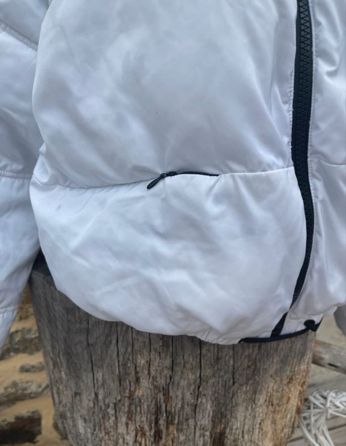 Doudoune courte blanche - H&M Divided - photo numéro 4