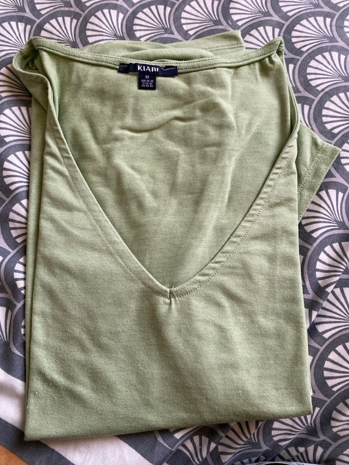 T-shirt vert pistache