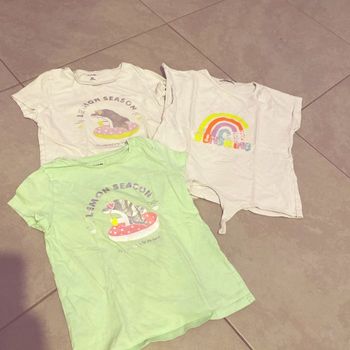 Lot 3 t-shirt 8 ans