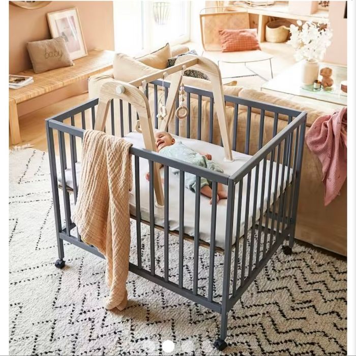 Parc en bois gris flexiparc vertbaudet + accessoires - photo numéro 6