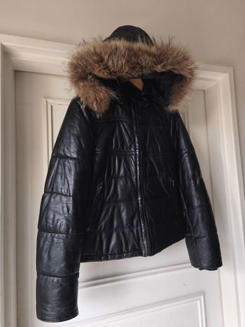 Veste cuir d’agneau Skiner’s – Fabriquée en France – T42