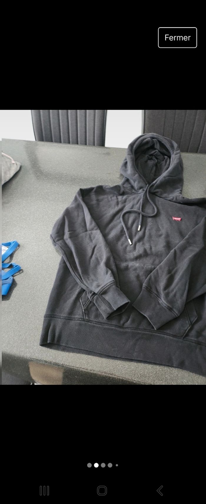 Sweat noir effet délavé Levi's - photo numéro 2