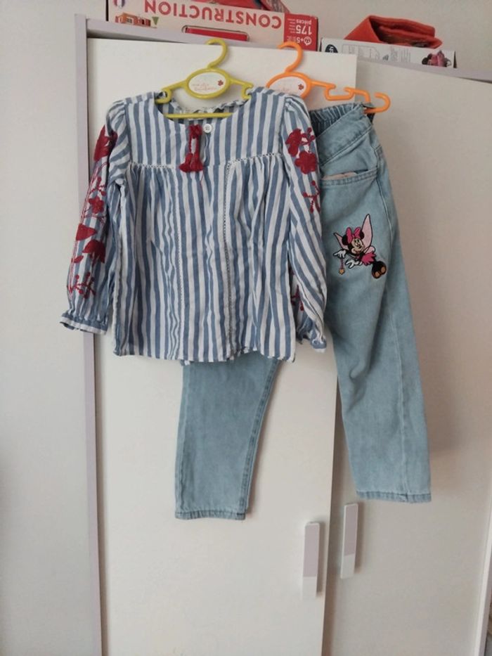 Ensemble zara 5/6ans - photo numéro 3