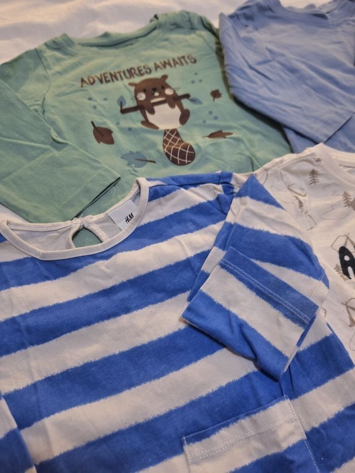 Lot de 7 tee-shirts manches longues 18 mois - photo numéro 6