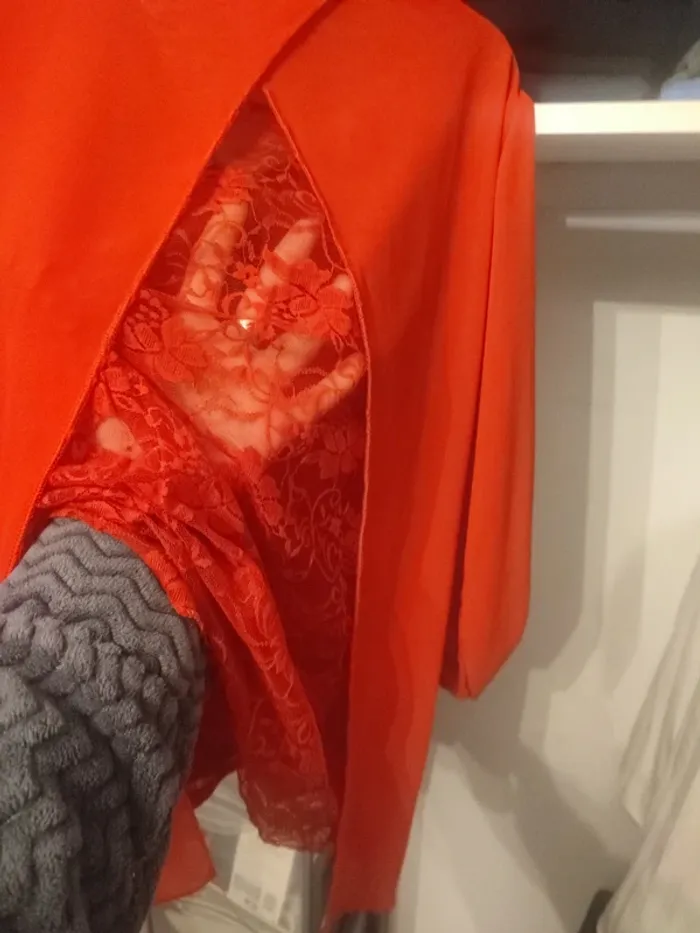 Chemisier dos dentelle - photo numéro 4
