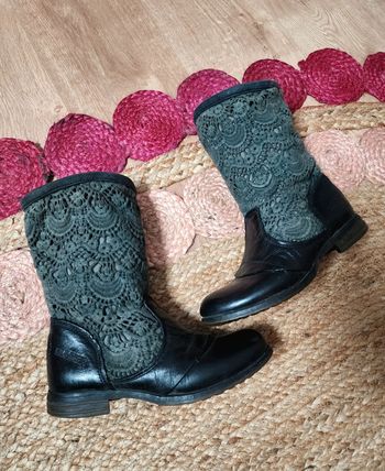 Bottines Bunker dentelle