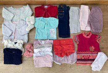 Lot vêtements bébé fille 3 mois automne hiver