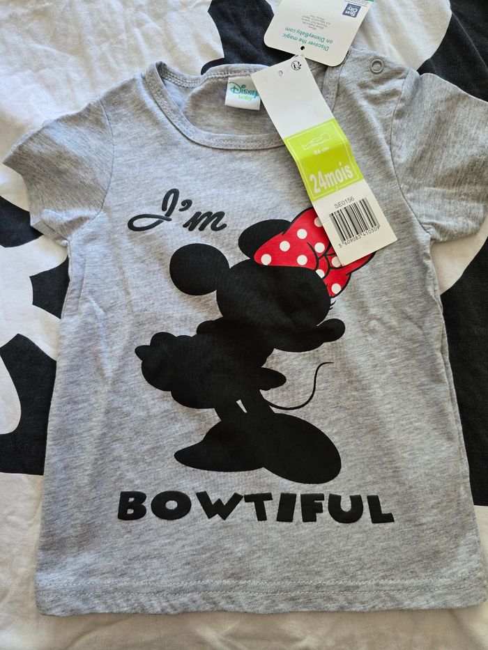 T-shirt minnie 24mois