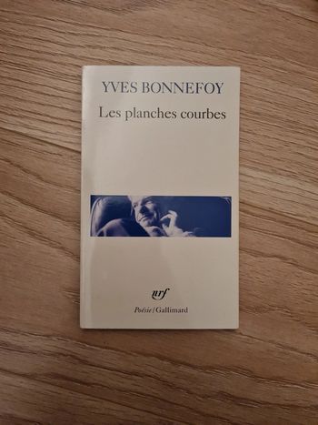 Yves bonnefoy - les planches courbes