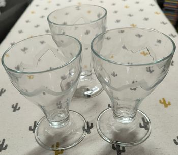 Coupes à dessert par 3