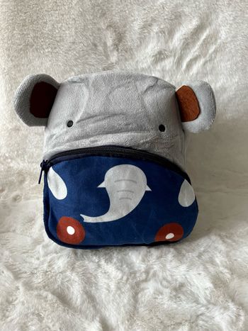Sac à dos éléphant en peluche