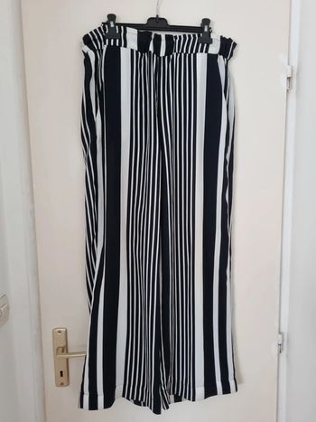 Pantalon fluide jambes larges H& M taille 42