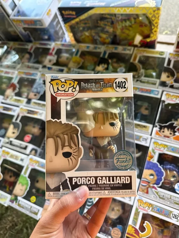 Funko Pop Porco Galliard 1402 - Attack on titan - photo numéro 2