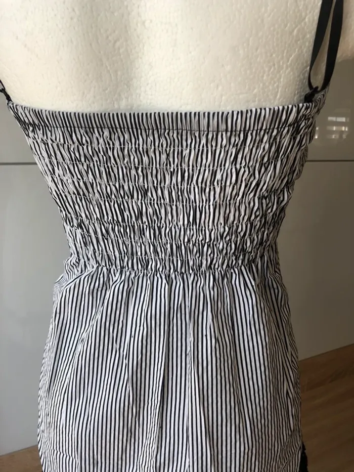 Belle robe été L 38 style marinière - photo numéro 6