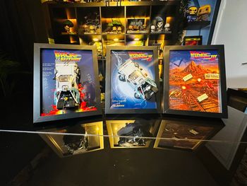 Pack Collector - Trilogie Retour vers le Futur - LEGO DeLorean (18×24 cm)