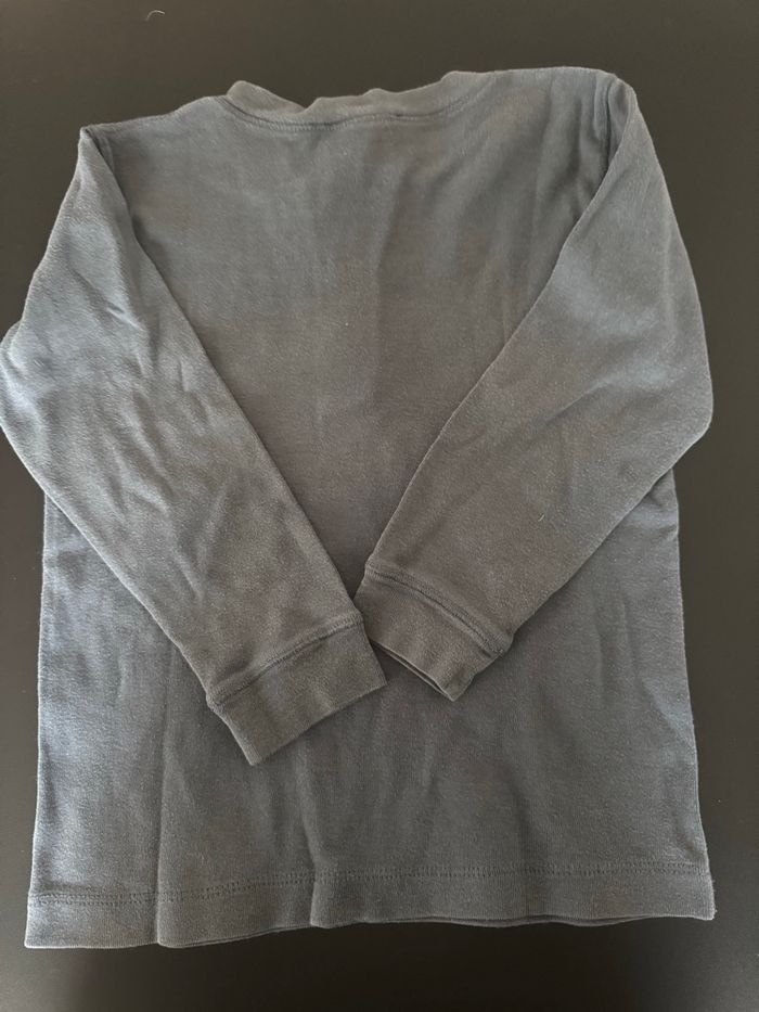 Pull fin Bonpoint gris 4 ans - photo numéro 2
