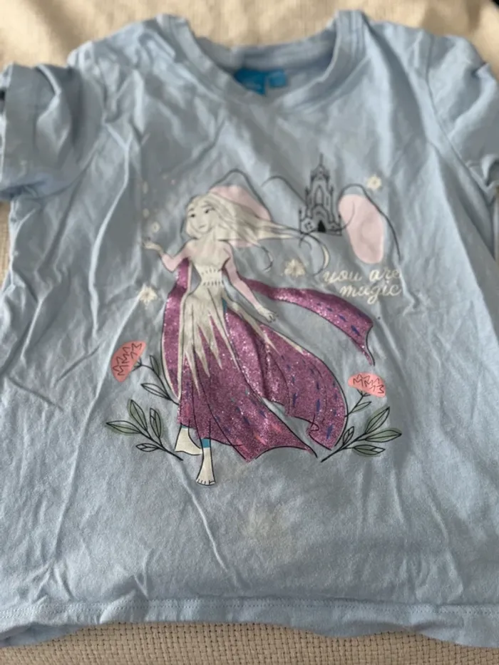 2 t-shirt princesse - photo numéro 3