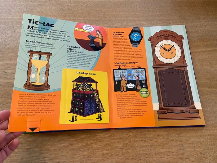 Livre animé Inventions Éditions Milan état neuf - photo numéro 12